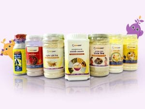 ট্রায়েল প্যাকেজ ( সেরেলাক + পুষ্টি মিক্স + সুজি + রাজমা খিচুড়ি )