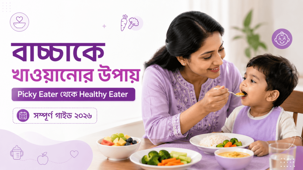 বাচ্চাকে খাওয়ানোর সম্পূর্ণ গাইড: Picky Eater থেকে Healthy Eater (২০২৬)