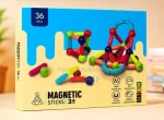 Magnetic Sticks Building Set – 36 Pieces