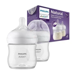 Philips Avent Natural Response Baby Feeding Bottle 125 ml (2 Pack) scy900/02